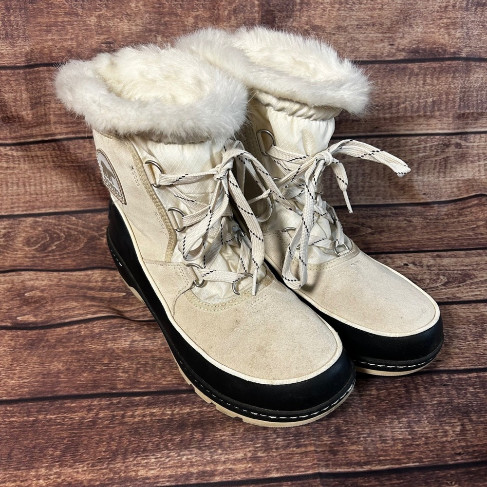 Sorel Tivoli III Waterproof Winter Boots Women's 9.5 NL2533-920 Faux Fur Snow